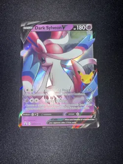 Dark Sylveon V SWSH134 Black Star Promo Full Art Rare Holo Pokemon TCG NM - Image 1