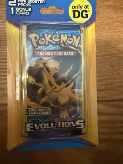 Pokemon DG Mini Booster Pack- Evolutions Sealed - Image 1