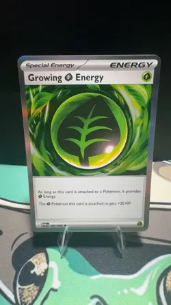 x4 Growing Grass Energy 086/088 Rare Perfect Order Pokemon Holo Playset - Image 1