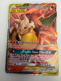 Charizard & Braixen GX 22/236 - Cosmic Eclipse - Pokemon TCG - Image 1