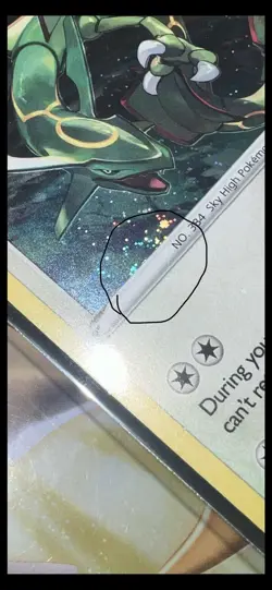 Pokemon TCG Rayquaza - SWSH029 Sword & Shield Black Star Promo NM DOUBLE SWIRL - Image 4
