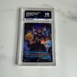 Disney Lorcana Spooky Sight Enchanted Graded 10 237/204 Whispers In The Well - Image 1