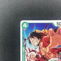 Monkey.D.Luffy - Red Bull Double Don!! - #PRB02-005 - One Piece Promotion Card - Image 3
