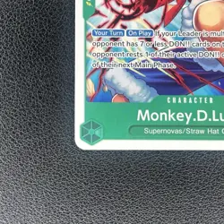 Monkey.D.Luffy - Red Bull Double Don!! - #PRB02-005 - One Piece Promotion Card - Image 5