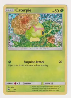 Caterpie 1/12 Holo McDonald's Promos 2019 Pokemon Card LP-NM - Image 1