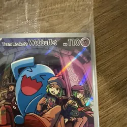 Team Rocket's Wobbuffet 203 Sv: Scarlet & Violet Promo Cards Holo [Sealed] - Image 2