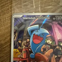 Team Rocket's Wobbuffet 203 Sv: Scarlet & Violet Promo Cards Holo [Sealed] - Image 3