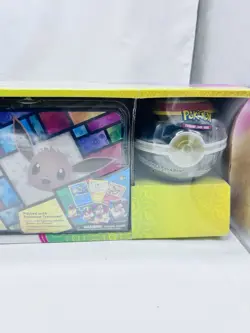 POKEMON COSTCO 3- PACK EEVEE TREASURE COLLECTORS CHEST TIN POKEBALLS BUNDLE NEW - Image 4