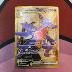 Cynthia's Garchomp EX 241/182 Hyper Rare Full Art Holo Pokemon Destined Rivals - Image 1