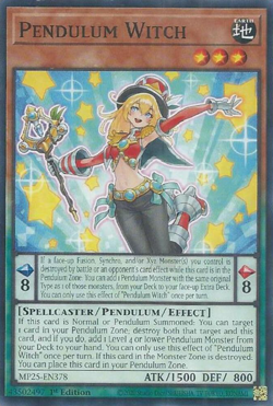 Yugioh - Pendulum Witch - MP25-EN378 - Common - NM/M - Image 1