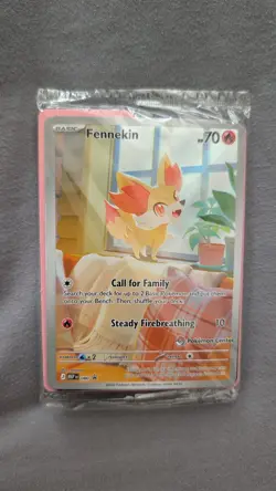 SEALED Fennekin 080 | Pokemon Center Stamped | Chaos Rising Promo | English TCG - Image 1