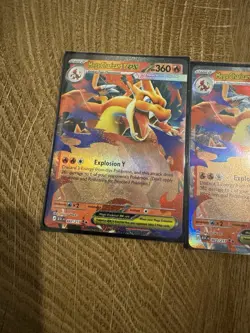 🔥Mega Charizard Y ex 022/217 Holo Double Rare ME: Ascended Heroes NM+🔥 - Image 1