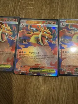 🔥Mega Charizard Y ex 022/217 Holo Double Rare ME: Ascended Heroes NM+🔥 - Image 2