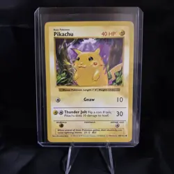 Pikachu 1999 Base Set Red Cheeks “Shadowless 58/102 Pokemon TCG - Image 1
