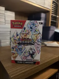 Pokemon TCG Prismatic Evolutions Booster Bundle Sealed New - Image 1