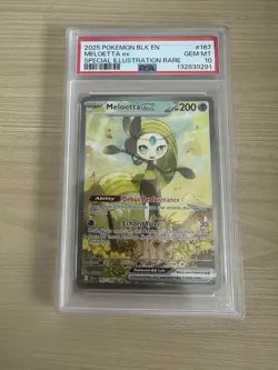 Pokemon TCG Meloetta EX Black Bolt Sir 167/086 - Image 1