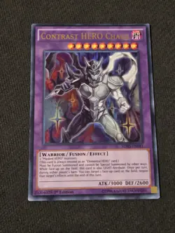 Contrast HERO Chaos SDHS-EN041 Ultra Rare 1st Edition NM Yugioh - Image 1