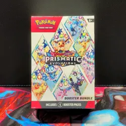 Pokemon TCG Scarlet & Violet Prismatic Evolutions Booster Bundle Box 6+ - Image 1