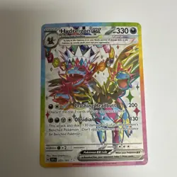 Pokemon Hydreigon ex 223/191 Special Illustration Rare Holo Shrouded Fable - Image 1