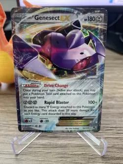 Pokemon Genesect EX - 64/124 Fates Collide Ultra Rare - Image 1