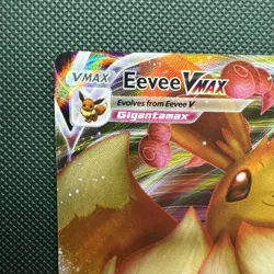 Pokemon Card Eevee VMAX SWSH087 Black Star Promo Near Mint - Image 2