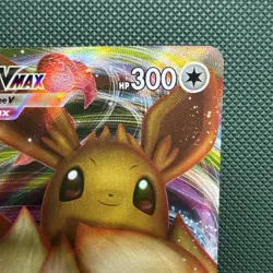 Pokemon Card Eevee VMAX SWSH087 Black Star Promo Near Mint - Image 3