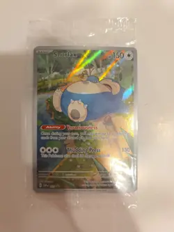 Pokemon TCG Snorlax 151 Promo Card Sealed - Image 1