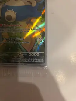 Pokemon TCG Snorlax 151 Promo Card Sealed - Image 3