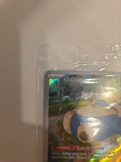 Pokemon TCG Snorlax 151 Promo Card Sealed - Image 5
