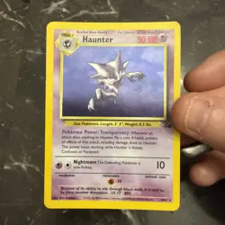 Pokemon Card - Haunter Fossil 6/62 Holo Rare - Image 1