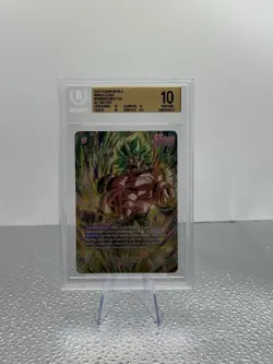 Broly BR FB06-120 Alternate Art SCR Dragon Ball Card Rivals Clash BGS 10 - Image 1