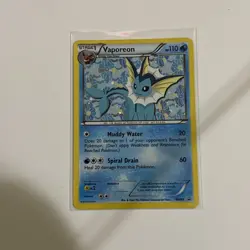 Vaporeon BW89 Black Star Promo Holo Pokemon Card – Pk001997 - Image 1