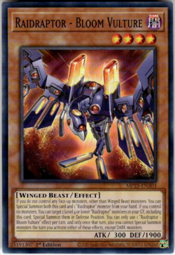 Yugioh - Raidraptor - Bloom Vulture - MP25-EN303 - Common - NM/M - Image 1