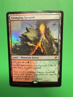 Stomping Ground - R258 - FOIL - MTG - Edge of Eternities (EOE) Near Mint - Image 1