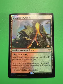 Stomping Ground - R258 - FOIL - MTG - Edge of Eternities (EOE) Near Mint - Image 3