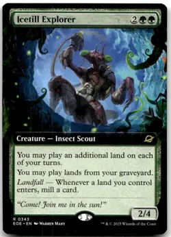 Icetill Explorer (Extended Art) 343 Edge of Eternities Magic: The Gathering NM - Image 1