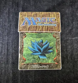 Vintage 1997 Ultra Pro Magic The Gathering MTG Deck Box - Black Lotus - Image 1