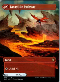 Riverglide Pathway (Borderless) R Zendikar Rising 289 NM - Image 2
