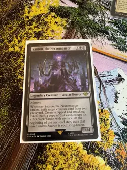 Sauron, The Necromancer Mtg Lord Of The Rings - Image 1