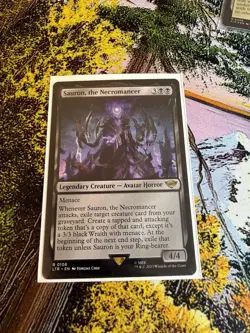 Sauron, The Necromancer Mtg Lord Of The Rings - Image 2