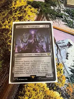 Sauron, The Necromancer Mtg Lord Of The Rings - Image 3