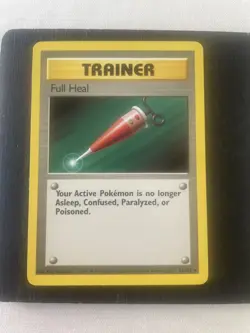 Pokemon TCG Full Heal 82/102 Base Set Uncommon Trainer WOTC Unlimited LP - Image 1