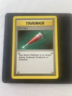 Pokemon TCG Full Heal 82/102 Base Set Uncommon Trainer WOTC Unlimited LP - Image 4
