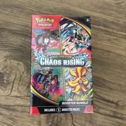 Pokemon TCG: Mega Evolution Chaos Rising Booster Bundle New & Sealed - Image 1