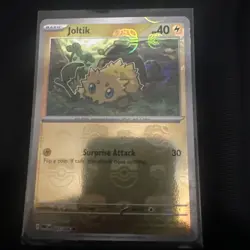 Joltik Master Ball Reverse 033/086 Sv: White Flare Holo Pokemon TCG - Image 2