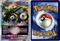 Unown VSTAR Silver Tempest 066/195 2022 VSTAR Rare Holo Near Mint - Image 3