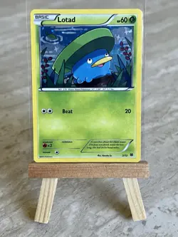 Pokemon TCG Lotad 002/012 McDonald's 2015 Promo Holo (English) - NM - Image 1