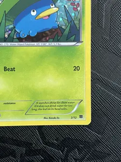 Pokemon TCG Lotad 002/012 McDonald's 2015 Promo Holo (English) - NM - Image 5