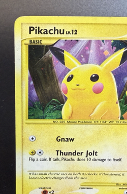 2009 Pokemon Pikachu 112/111 Holo HP - Image 4