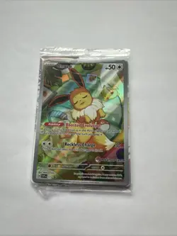 Eevee Promo 173 Scarlet and Violet Prismatic Evolutions Pokemon Center Exclusive - Image 1